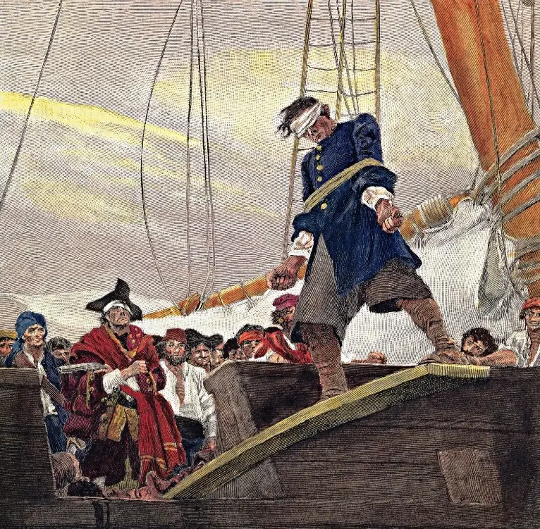 Pasar por la quilla: cuando el mar era instrumento de castigo